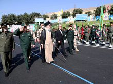 مراسم مشترک دانش‌آموختگی دانشجویان دانشگاه‌های افسری نیروهای مسلح با حضور فرمانده کل قوا