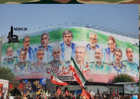 تشییع پیکر شهدای جنگ تحمیلی رژیم صهیونیستی/ وداع باشکوه مردم با «شهدای اقتدار»